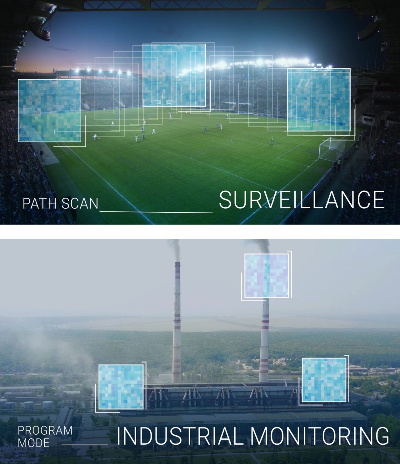 HI 90 Path Scan - Surveillance; Program Mode - Industrial Monitoring