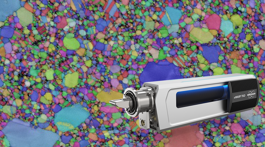 eWARP TKD results image with detector overlaid