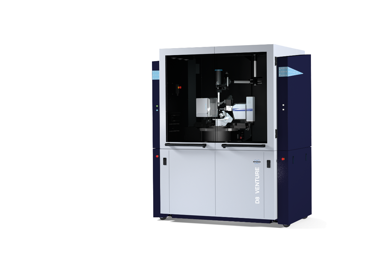 D8 VENTURE dual X-ray source diffractometer for single-crystal x-ray diffraction