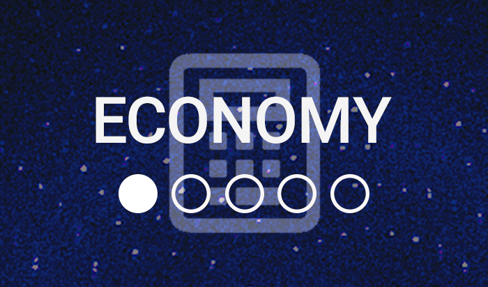 Economy solutions for crystallography - logo is calculator. 1/5 performance. 