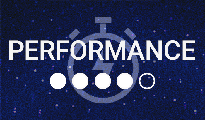 Performance class diffractometer logo. 4/5 