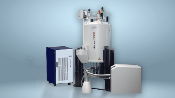 Ascend 800 MHz NMR spectrometer equiped with a Cryoprobe and a Cooled Sample Changer for FBS by NMR
