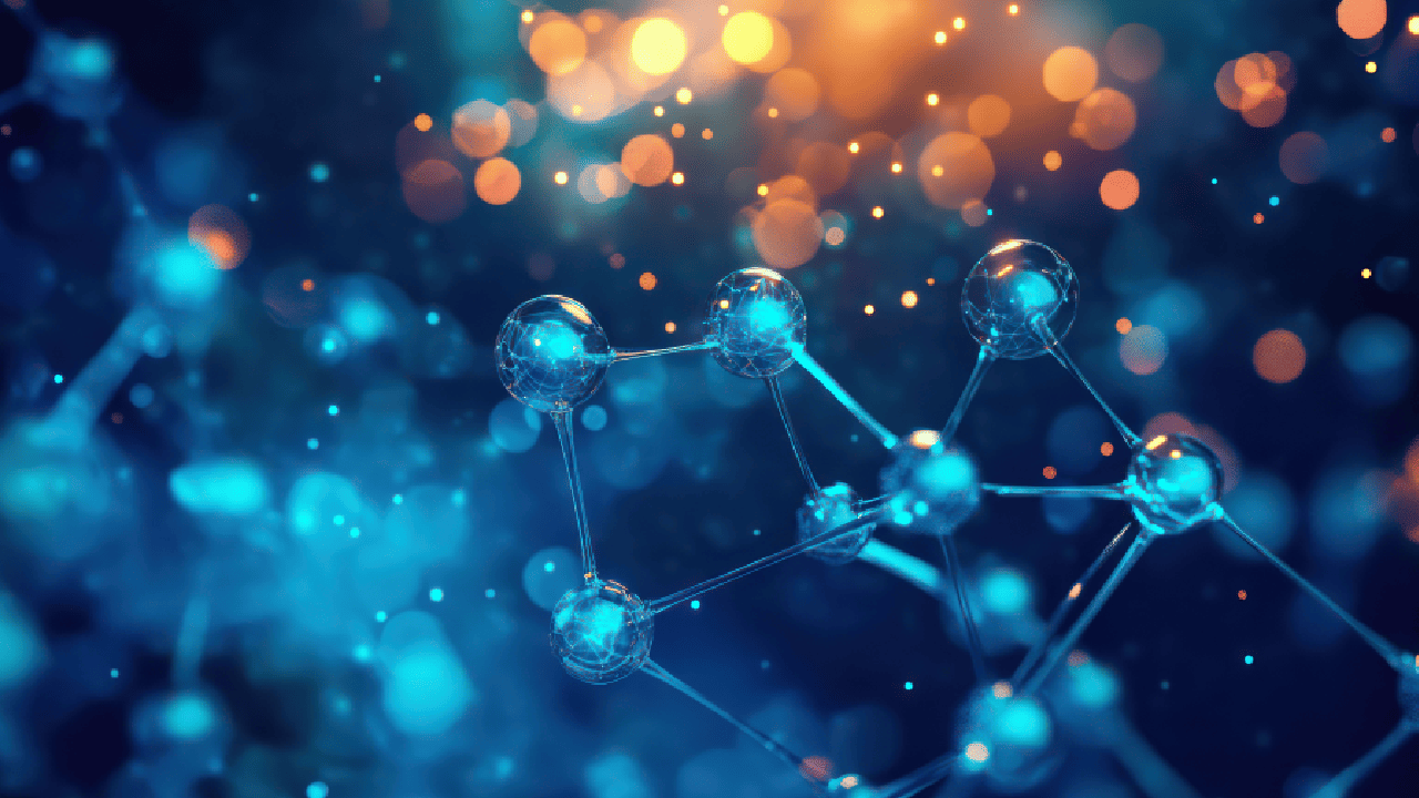 Molecular structure exploration laboratory scientific imagery abstract close-up chemistry concepts.