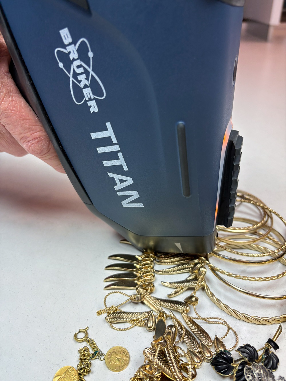 S1 TITAN testing jewelry