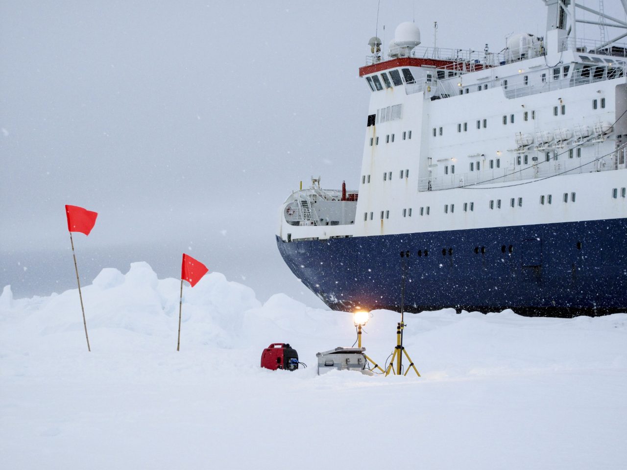 Ship in ice