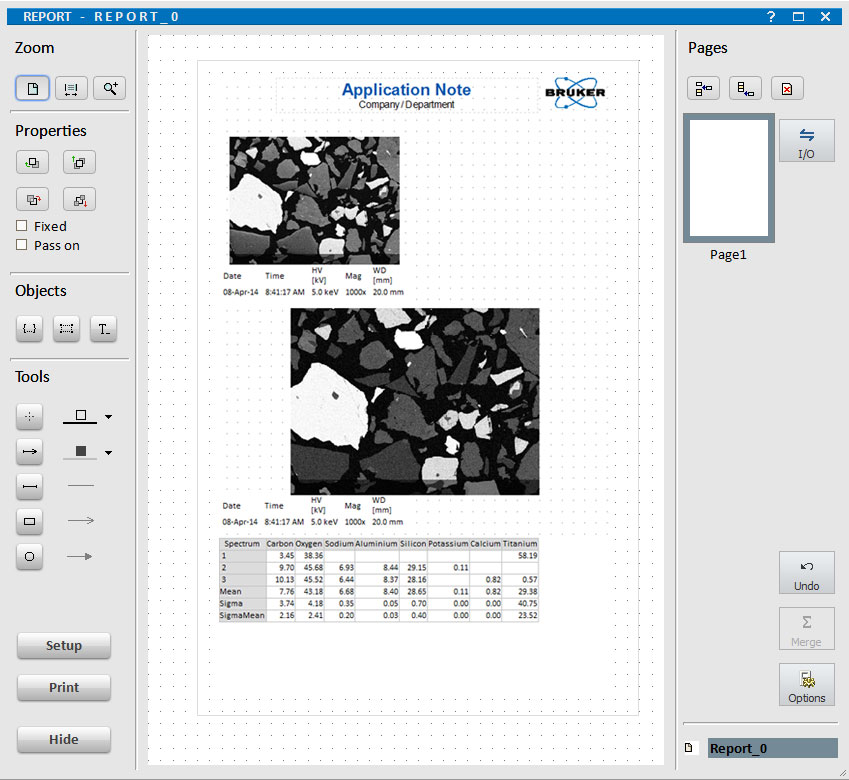 ESPRIT Reporting and Data Management