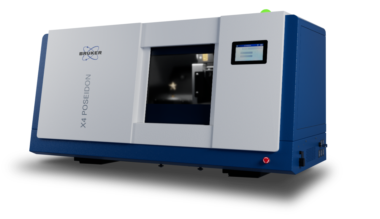 Image of the X4 POSEIDON - the compact benchtop design of the system is evident.