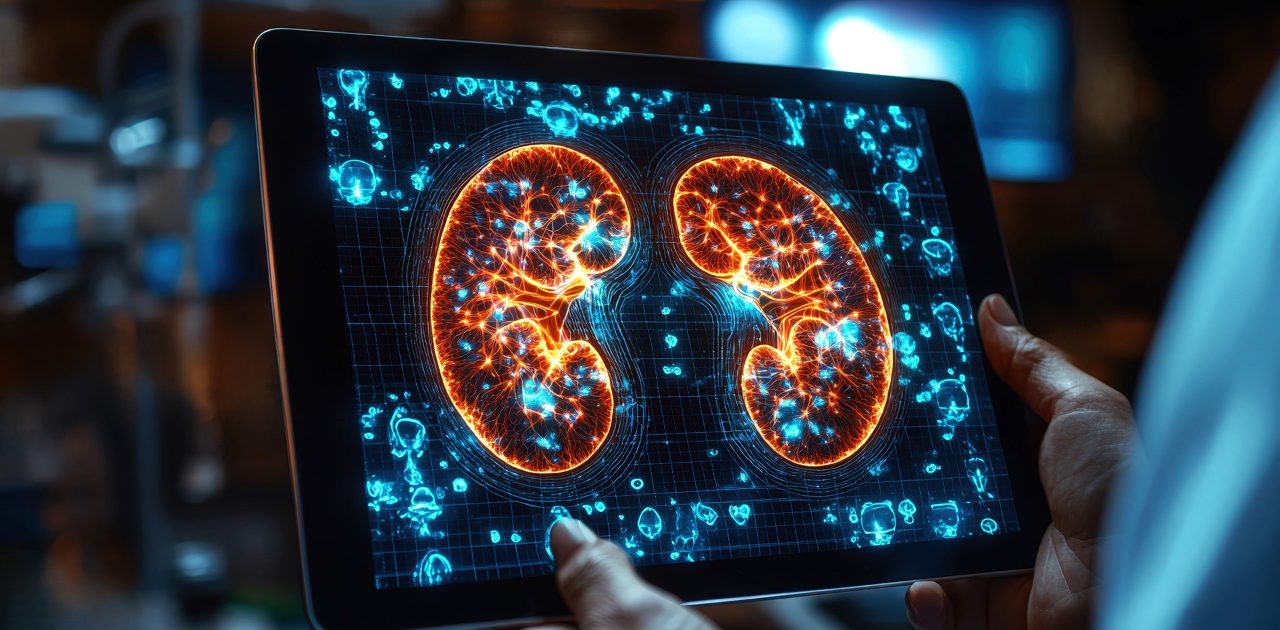 kidneys on a display