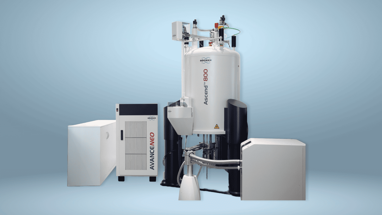Ascend 800 MHz NMR spectrometer equiped with a Cryoprobe and a Cooled Sample Changer for FBS by NMR