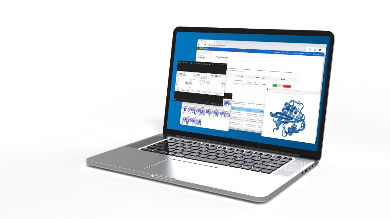 laptop computer on white background