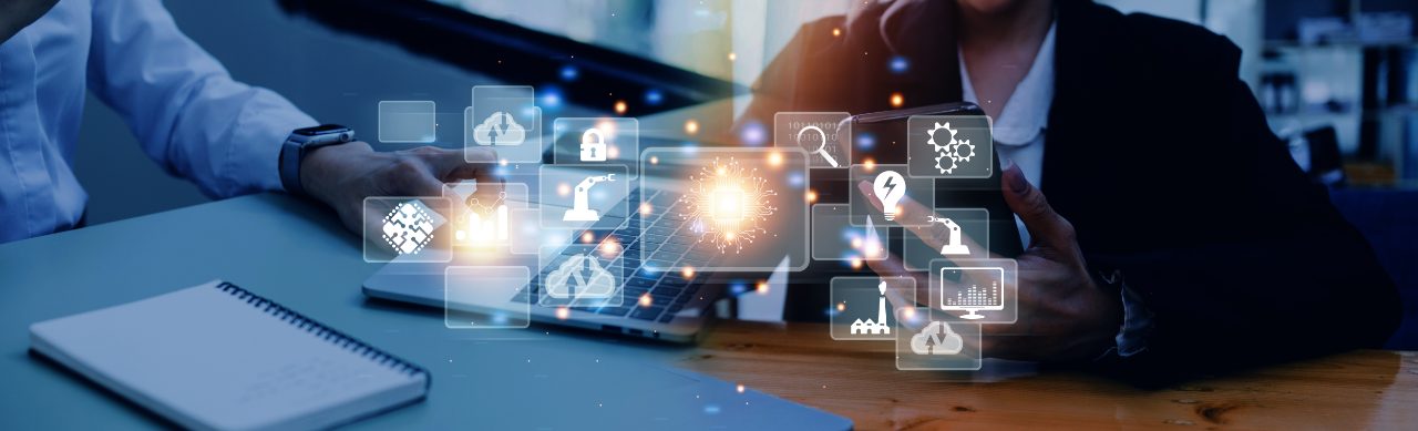 558734982 Digital transformation technology strategy, digitization and digitalization of business processes and data, optimize and automate operations, customer service management, internet and cloud computing