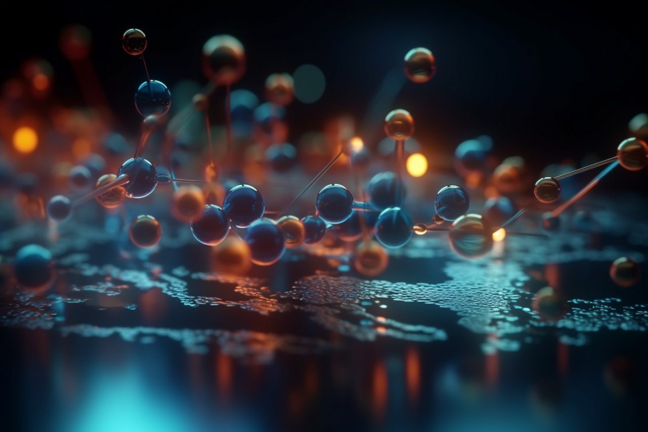 AdobeStock_588833128 - Colorful 3D Illustration Depicting the Process of Electrolysis in a Chemical Cell