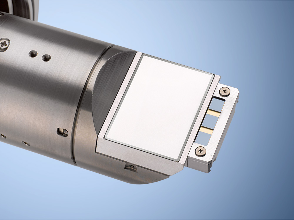 OPTIMUS™ TKD-Detektor mit ARGUS™ Detektionssystem für brillante Hellfeld- und Dunkelfeld-ähnliche Bilder.