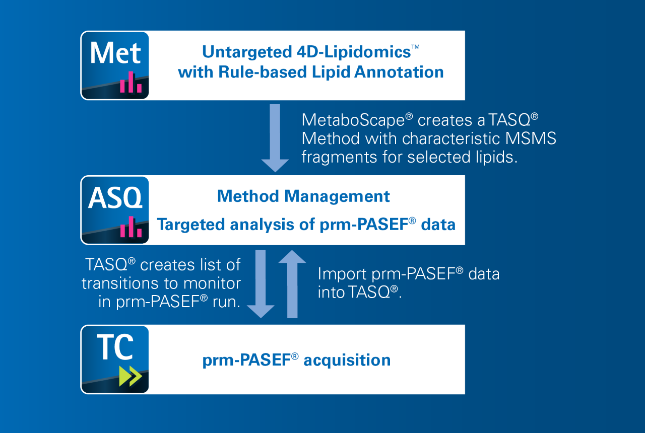  visualization - lipidomics and prmPASEF