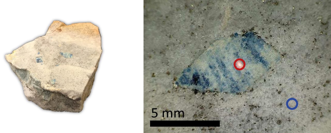 In-Situ Study of Lazulite from Graves Mountain, Georgia, USA