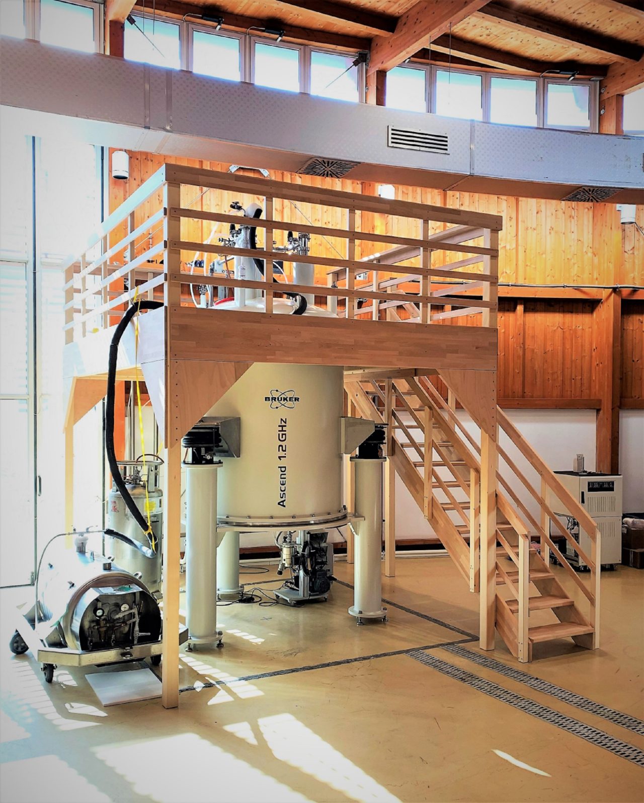 Bruker 1.2 GHz NMR Spectrometer at CERM at University of Florence, Italy