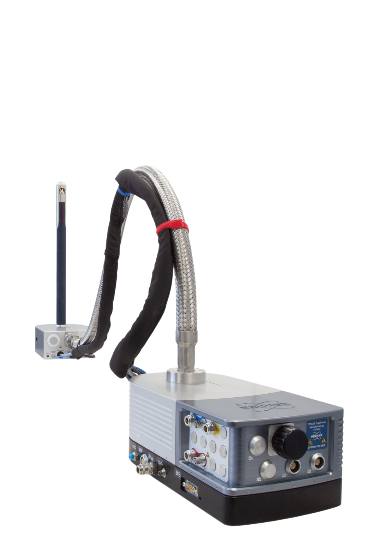 MAS CryoProbe for solid-state NMR experiments with unprecedented signal-to-noise ratios near room-temperature, unmodified samples.