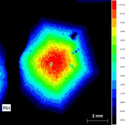 MXRF Geoscience Mn content