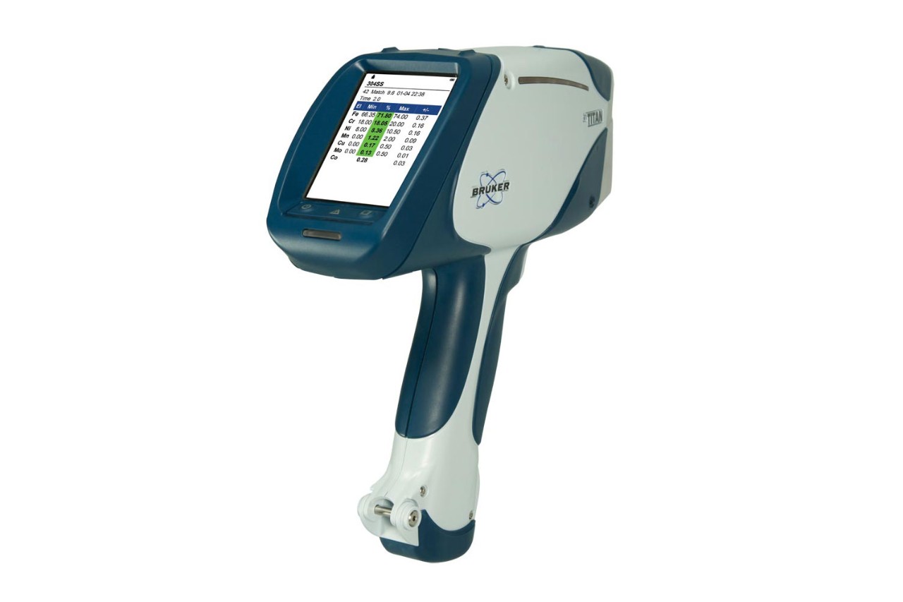 Bruker's S1 TITAN handheld XRF spectrometer