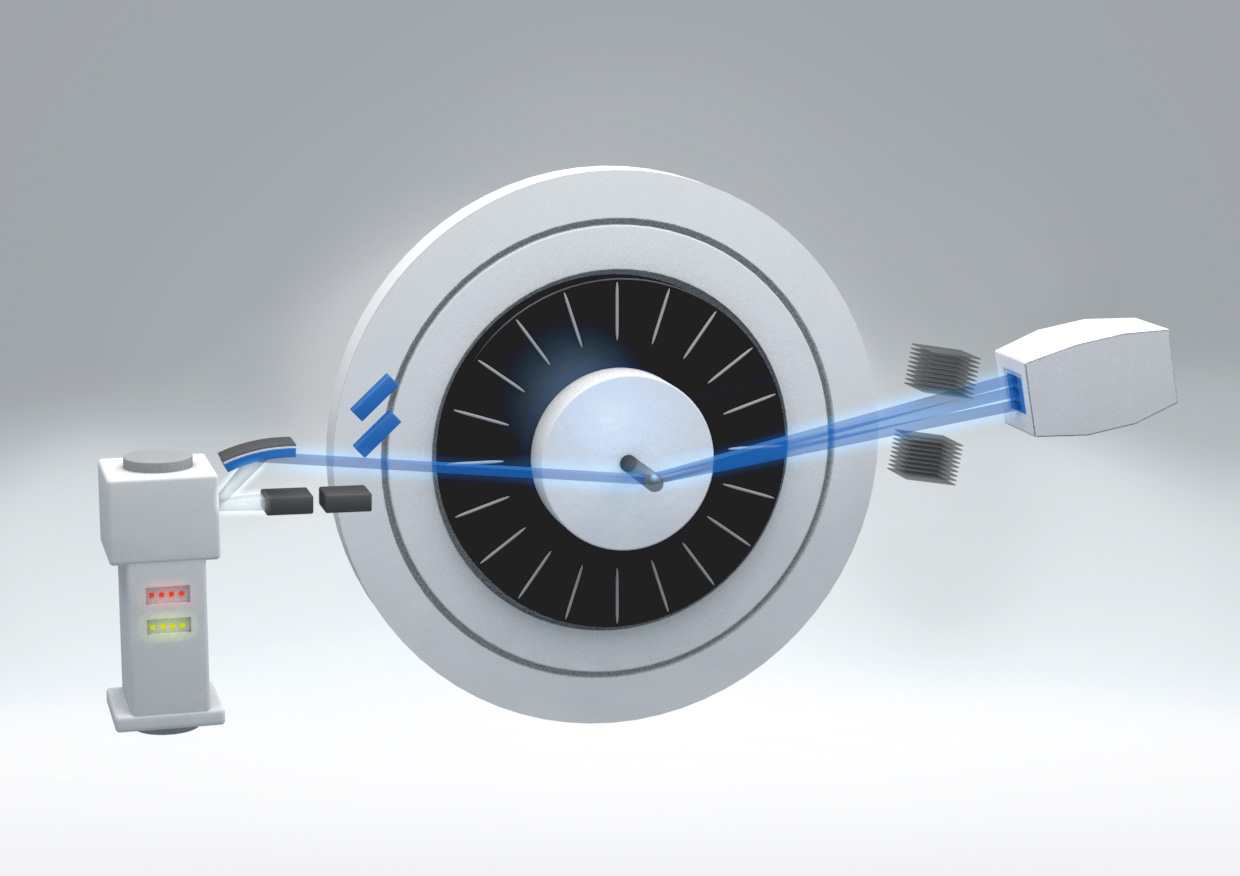 Set-up for transmission geometry and Small Angle X-ray Scattering (SAXS)