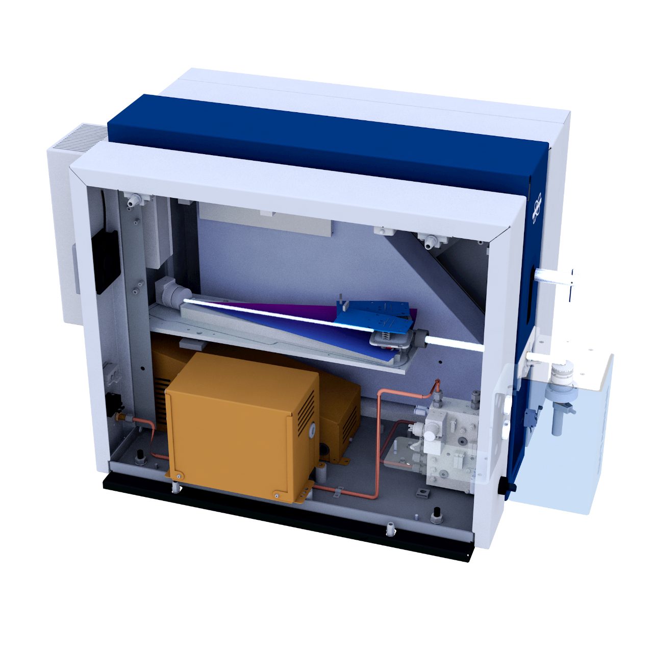 Superior, direct light coupling in the high efficiency VUV optics