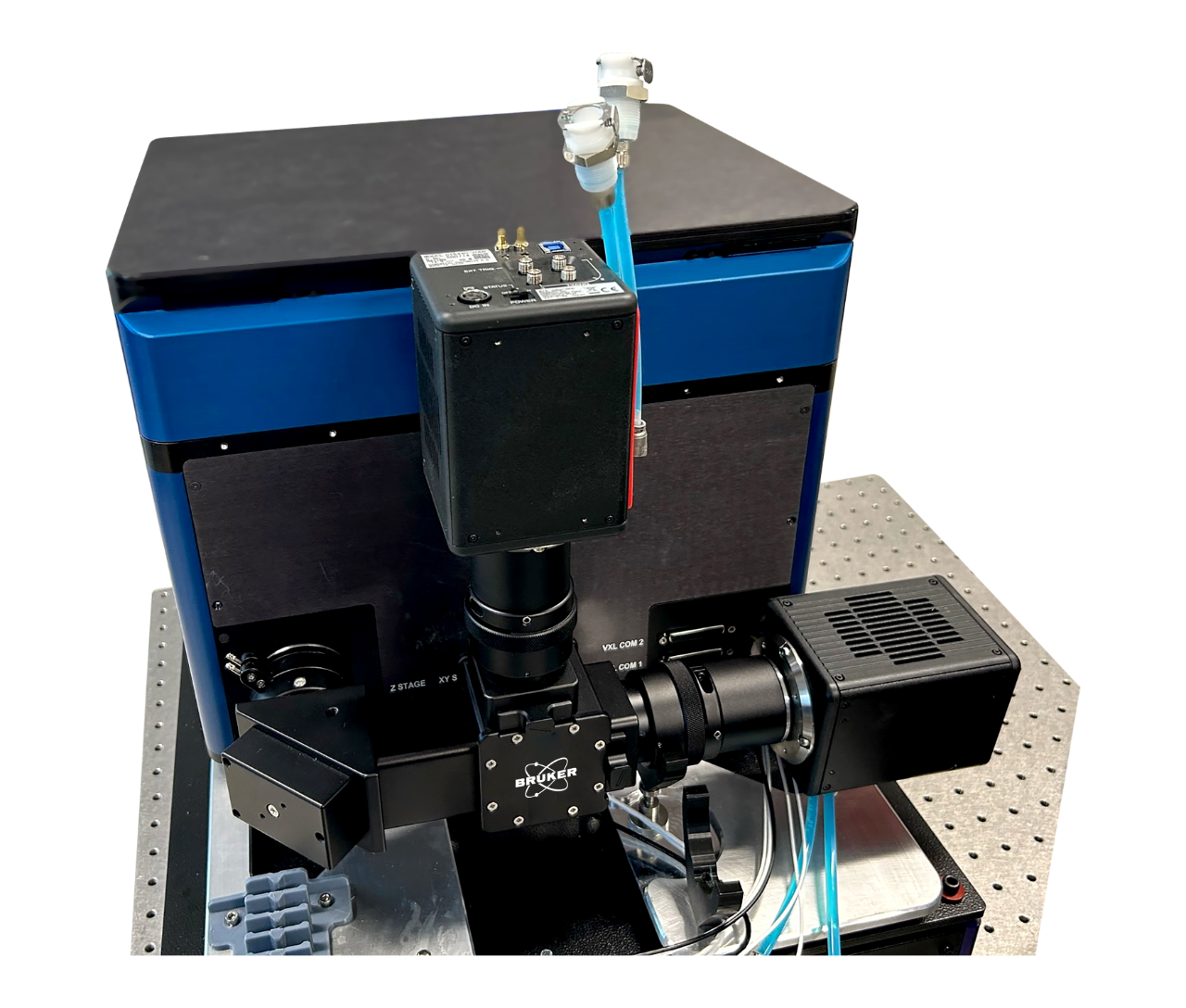 Dual-camera setup for the Bruker Vutara VXL.