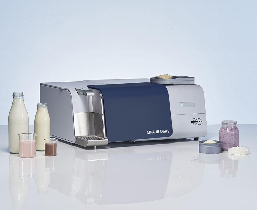   Analyzing milk and daiy products with the MPA III Dairy Analyzer