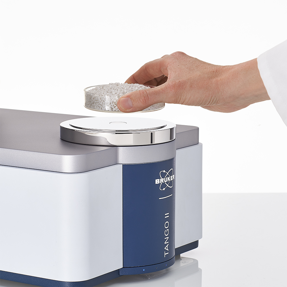 Place the sample on the spectrometer