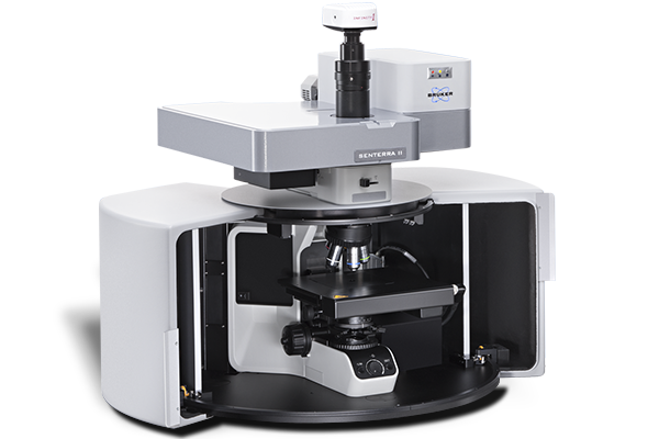 The SENTERRA Raman microscope.