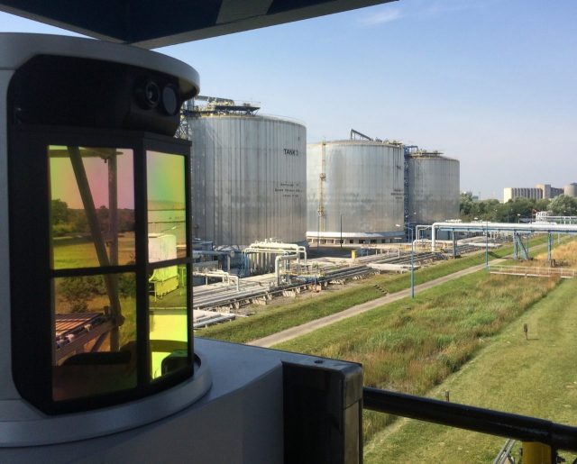 SIGIS 2 for 24/7 monitoring at a chemical plant with multiple ammonia tanks.