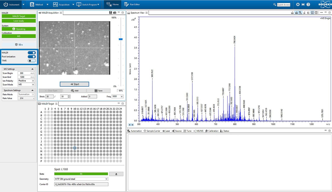 timsTOF fleX MALDI-2 Post-Ionization