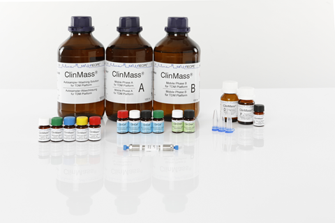ClinMass kits for LC-MS/MS clinical trials