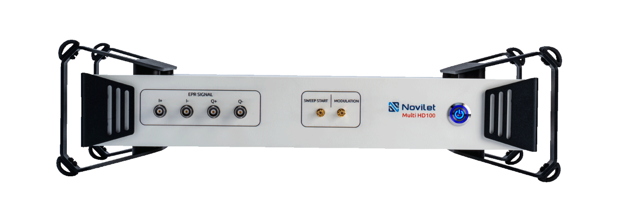 Multi-Harmonic Detection Device for EPR Experiments showing HD100 product version 