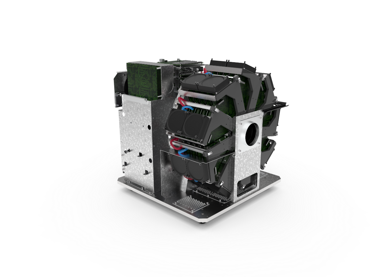 Modular PET/SPECT/CT system of the CUBES series