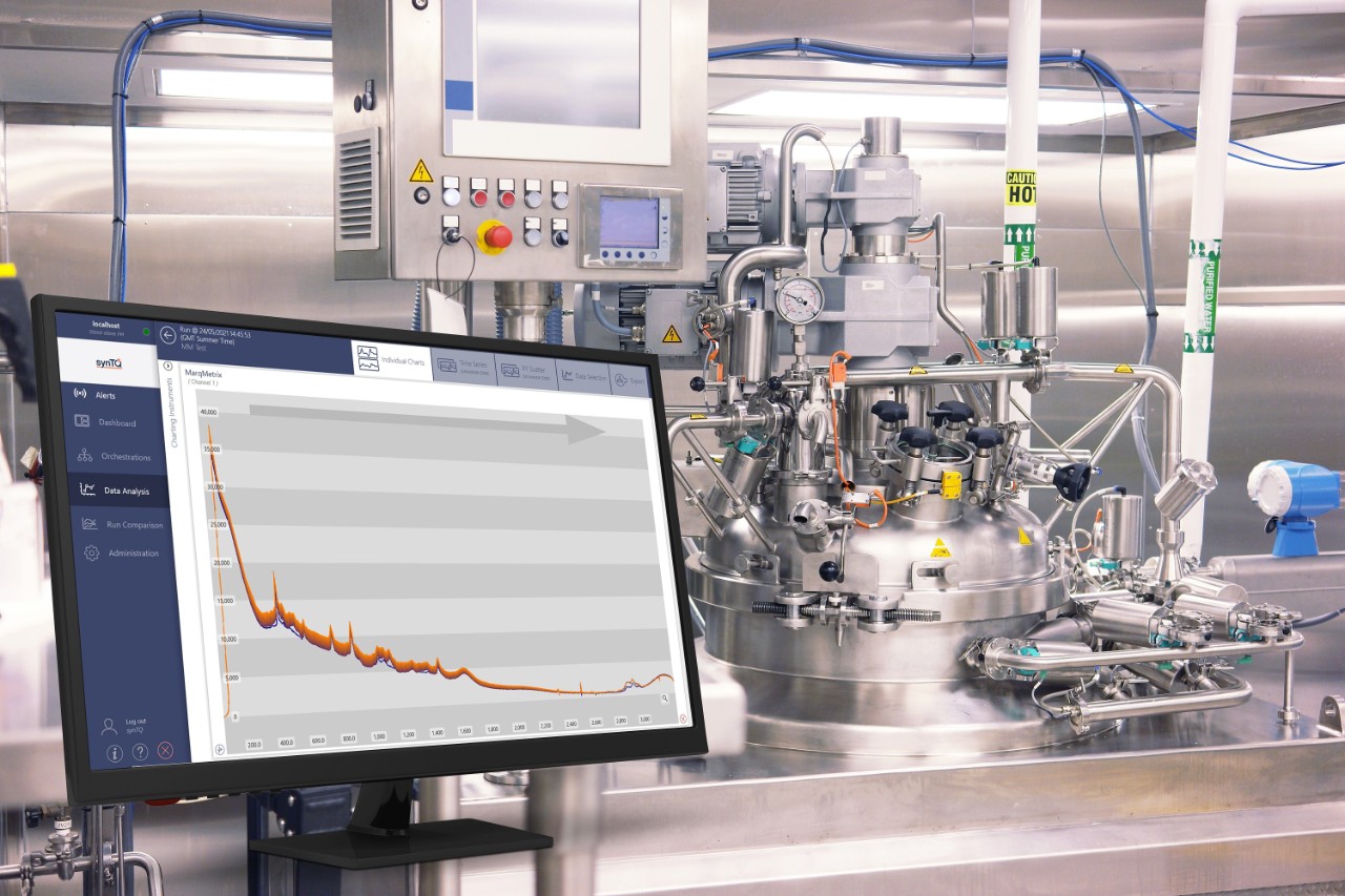 The award-winning Optimal PAT knowledge management software synTQ® can help to optimize biopharma manufacturing processes in real-time.