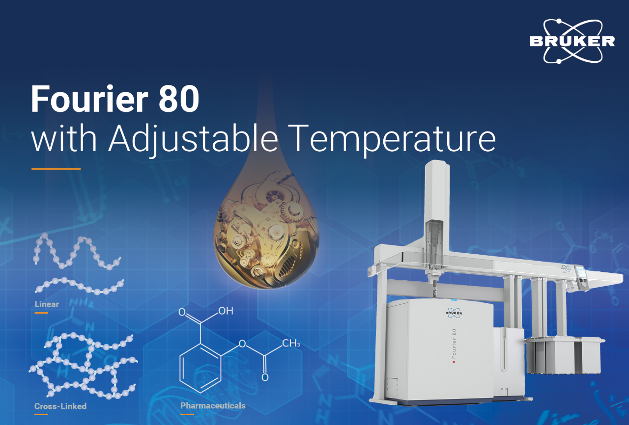 Fourier 80 optional capabilities include adjustable temperature (AT) from 25°C up to 60°C