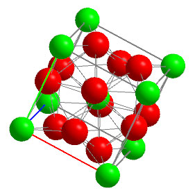 Estructura de cristal de silicida de cromo (Cr3Si)