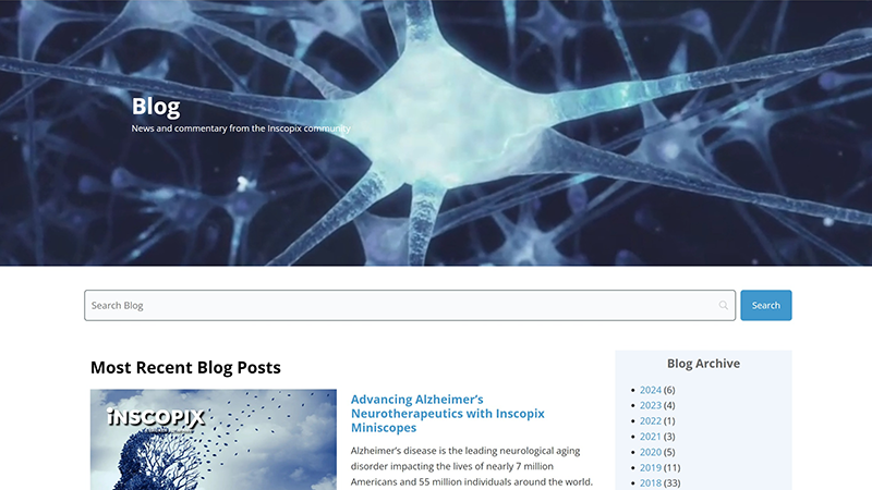 Inscopix.com - Blog screenshot