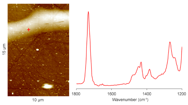 nanoIR - Películas de polímero delgado