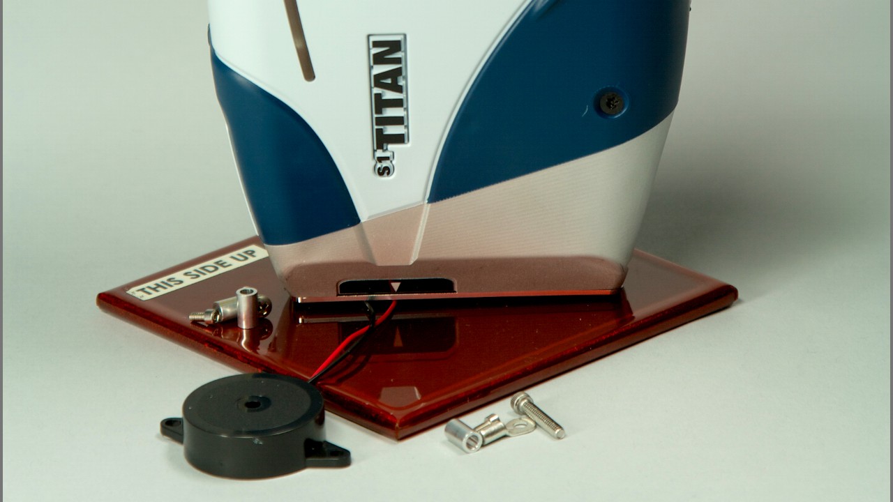 Sample analysis using the portable X-ray fluorescence device TITAN.