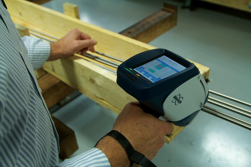 S1 TITAN testing raw material at SIGN Fracture Care International