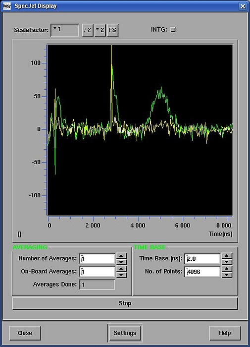 E’ center in quartz | Non-resonant probe | Single shot echo | Pulse sequence 0.7 – 2 – 0.7 us | No “phase jumps”