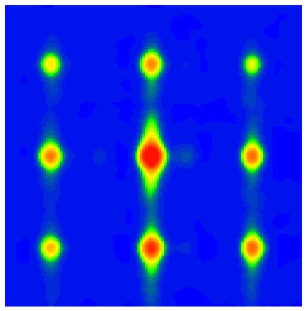 Spin Echo Correlation Spectroscopy (SECSY) and Exchange Spectroscopy (EXSY) are 2-dimensional techniques. The positions of cross peaks in the 2D spectrum are used to correlate spectral peaks with each other and the cross peak amplitudes carry the information about exchange rates. These experiments are standard features of the E 580 spectrometer and are supported by predefined PulseSPEL programs.