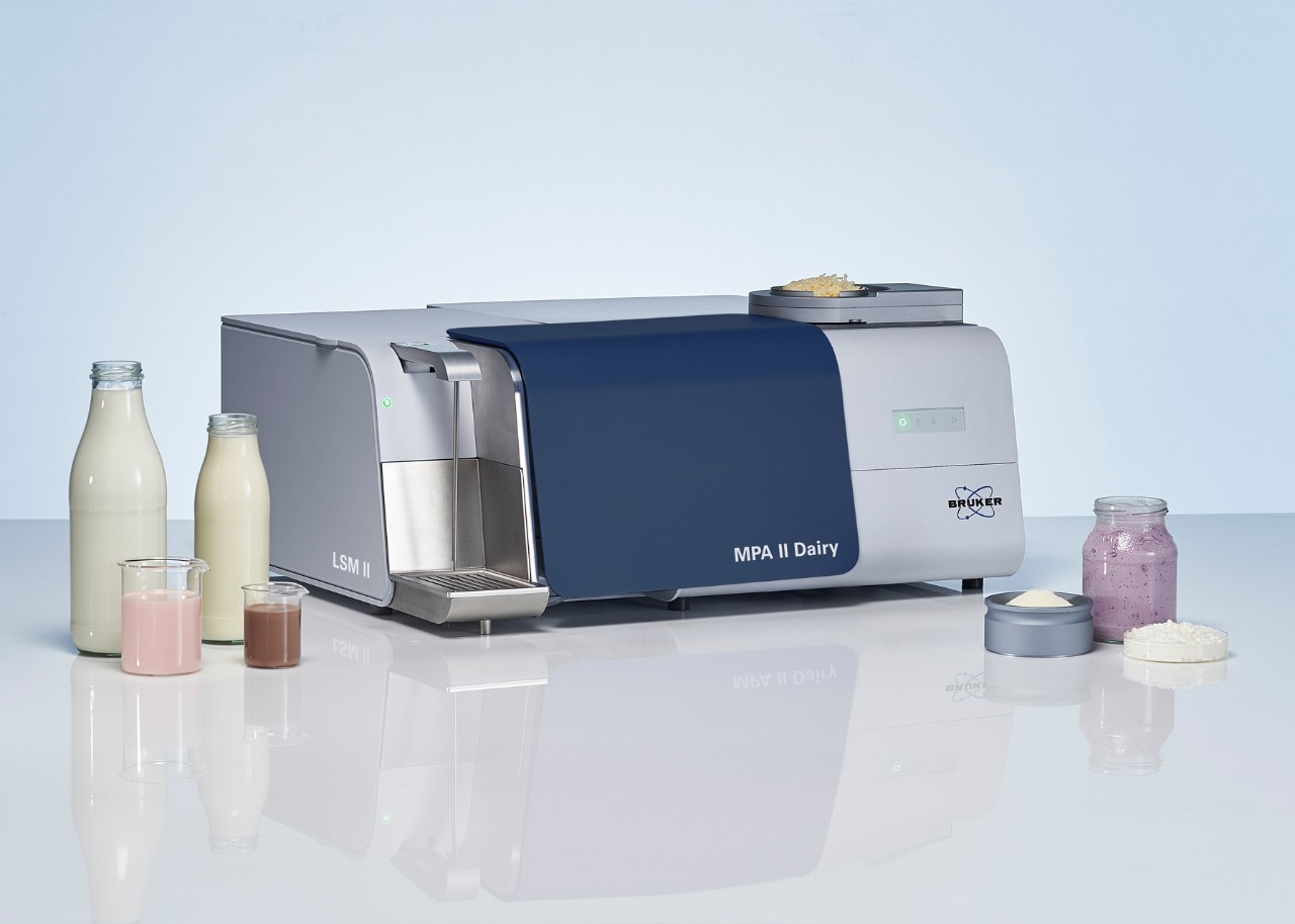 Analysis of dairy products with FT-NIR spectroscopy 
