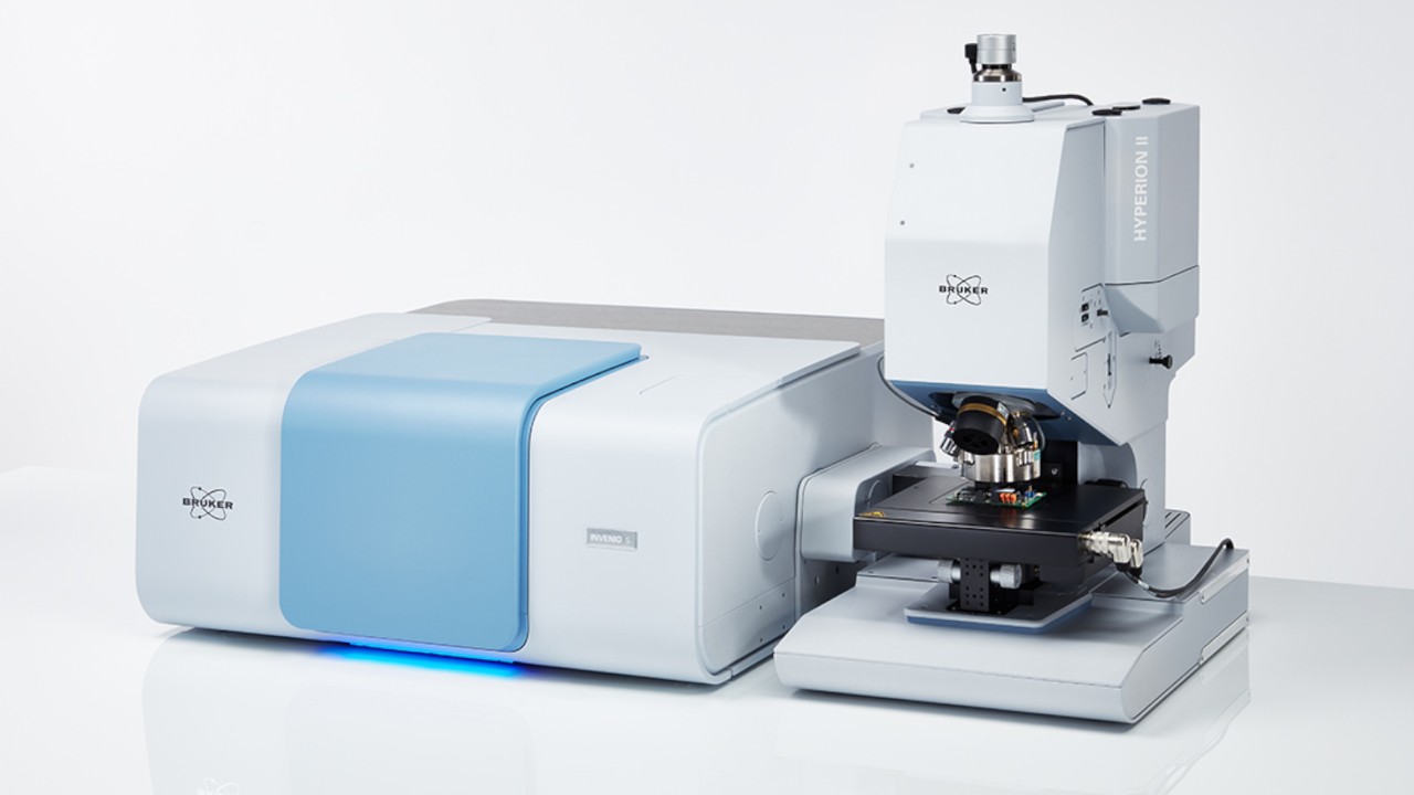 MCT 검출기가 있는 하이페리온 II 현미경