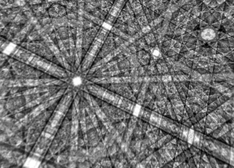 Dynamical pattern simulation of chromium silicide