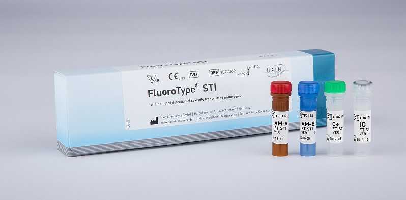 A sample FluoroType® STI kit