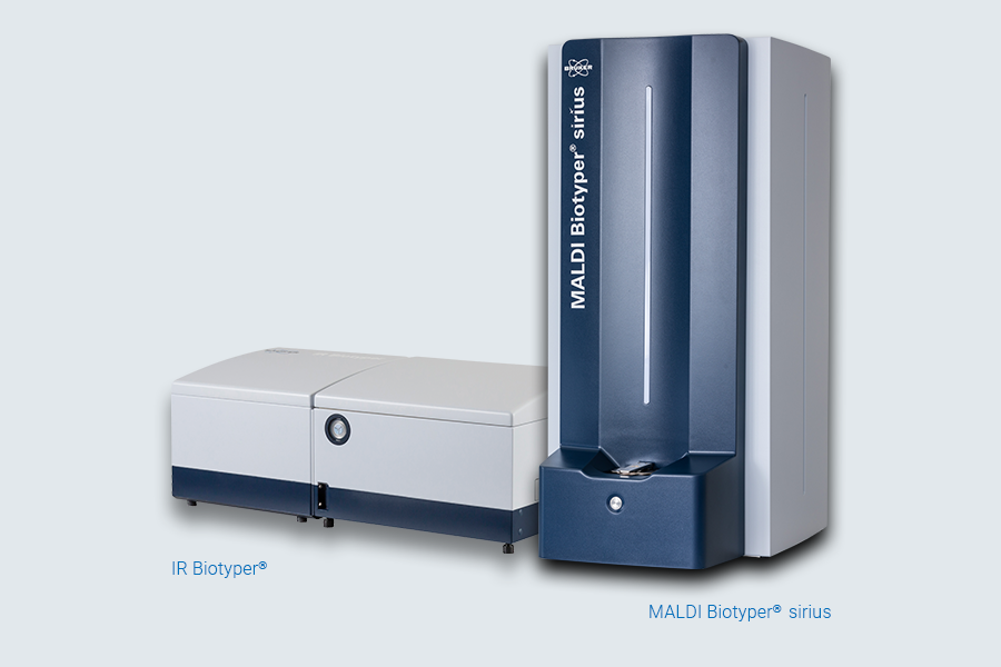 The IR Biotyper and the MALDI Biotyper devices.