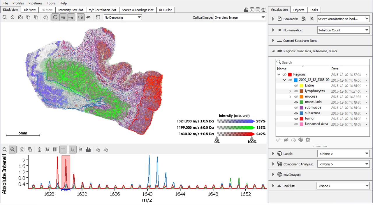 SCiLS Lab is the industry’s tool of choice for deriving new insights from mass spectrometry imaging data. Used across science and industry, the software sets new standards in analysis and visualization, simplifying everyday work and boosting research output.