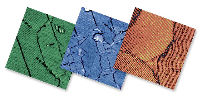 Innova AFM - Phase Image of C60H122 Alkane on Graphite